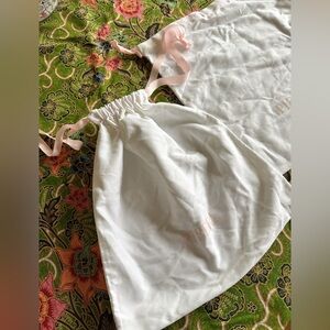 Piferi shoe bag pink white